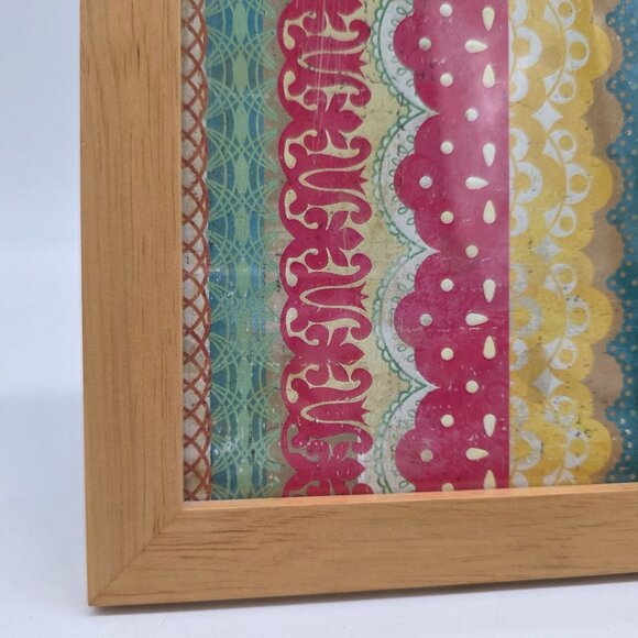Decorative Bamboo Wooden Picture Photo Frame 4"x6" Thailand a - Picture 5 of 11